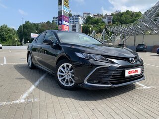 2021 Toyota Camry VIII (XV70) Рестайлинг, чёрный, 3280000 рублей, вид 1