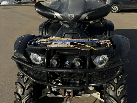 2008 Yamaha Grizzly 700, чёрный, 800000 рублей, вид 2
