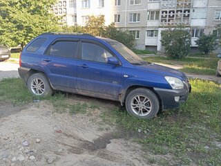2006 Kia Sportage II, синий, 600000 рублей, вид 3