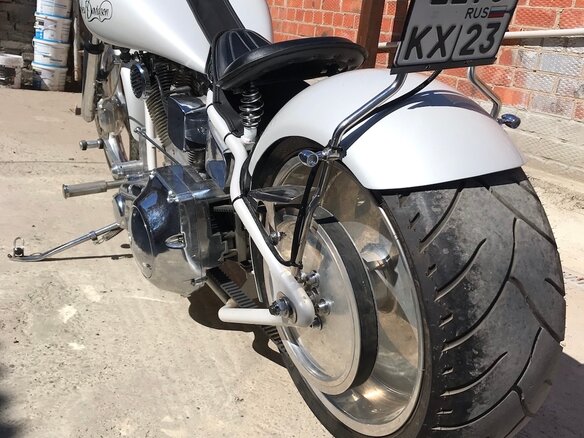 2003 Harley-Davidson Softail Custom, белый, 800000 рублей - вид 3