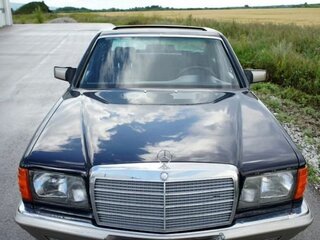 1987 Mercedes-Benz S-Класс 260 II (W126) Рестайлинг, синий, 1200000 рублей, вид 2
