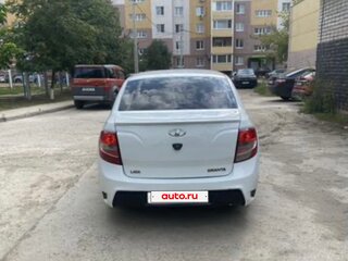 2013 Lada (ВАЗ) Granta I, белый, 479000 рублей, вид 4