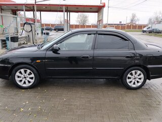 2007 Kia Spectra I Рестайлинг 2, чёрный, 460000 рублей, вид 4
