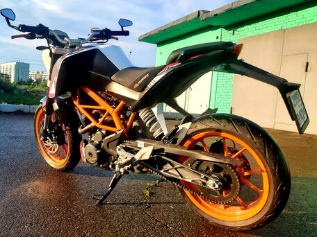 2014 KTM 390 Duke, оранжевый, 395000 рублей, вид 3