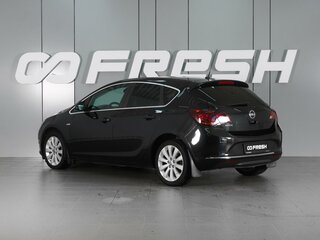2014 Opel Astra J Рестайлинг, чёрный, 810000 рублей, вид 2