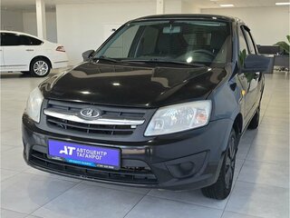 2014 Lada (ВАЗ) Granta I, чёрный, 480000 рублей, вид 3