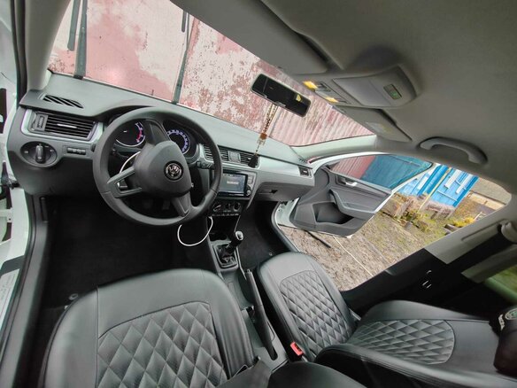 2019 Skoda Rapid I Рестайлинг, белый, 910000 рублей - вид 10