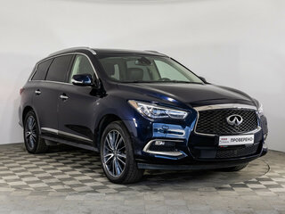 2018 Infiniti QX60 I Рестайлинг, синий, 2049000 рублей, вид 3