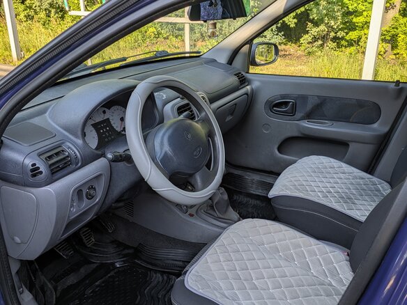2002 Renault Clio II, синий, 215000 рублей - вид 8