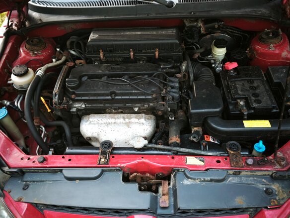 2003 Kia Rio I Рестайлинг, красный, 220000 рублей - вид 10