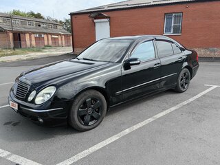 2003 Mercedes-Benz E-Класс 240 III (W211, S211), чёрный, 850000 рублей, вид 1