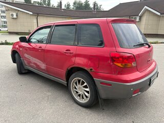 2002 Mitsubishi Outlander I, красный, 490000 рублей, вид 5