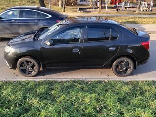 2016 Renault Logan II, чёрный, 695000 рублей, вид 4