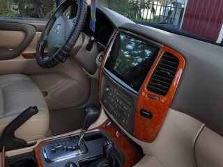 2004 Toyota Land Cruiser 100 Series Рестайлинг 1, чёрный, 2200000 рублей, вид 5