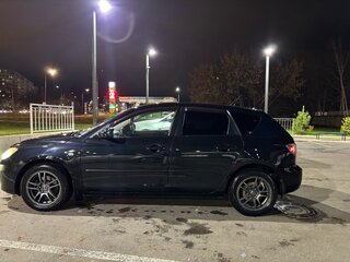 2007 Mazda 3 I (BK) Рестайлинг, чёрный, 620000 рублей, вид 2