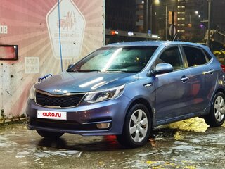 2016 Kia Rio III Рестайлинг, голубой, 890000 рублей, вид 1