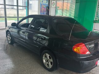 2006 Kia Spectra I Рестайлинг 2, чёрный, 380000 рублей, вид 3