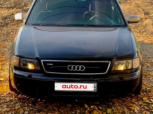 1998 Audi A8 I (D2), синий, 430000 рублей - вид 2