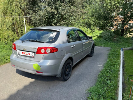 2009 Chevrolet Lacetti I, серебристый, 430000 рублей, вид 3