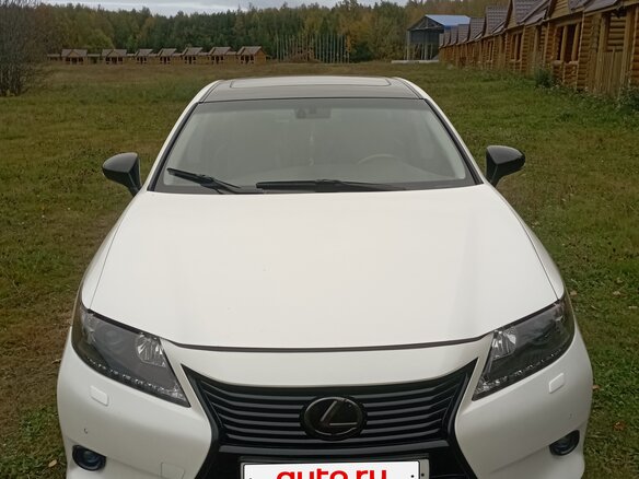 2013 Lexus ES 250 VI, белый, 1950000 рублей - вид 1