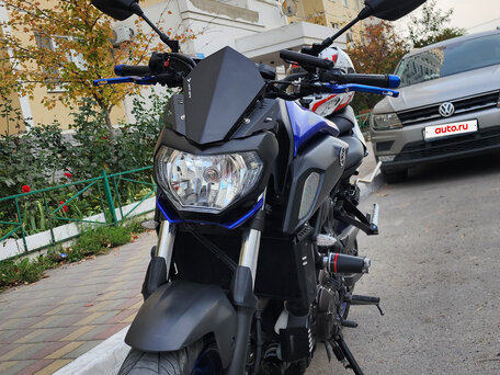 2020 Yamaha MT-07 (FZ-07), синий, 780000 рублей, вид 2