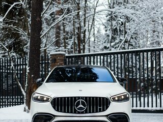 2020 Mercedes-Benz S-Класс 500 Long 4MATIC VII (W223), белый, 7500000 рублей, вид 4
