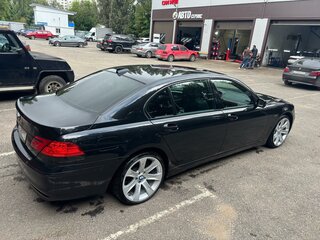 2006 BMW 7 серии Long 740Li IV (E65/E66) Рестайлинг, чёрный, 1200000 рублей, вид 4