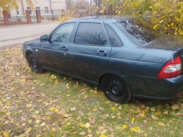 2012 Lada (ВАЗ) Priora I, синий, 380000 рублей - вид 5
