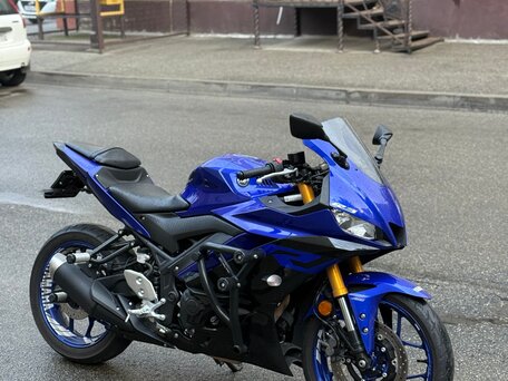 2019 Yamaha YZF-R3, синий, 550000 рублей, вид 2