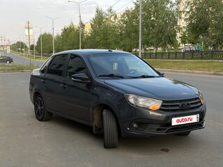2019 Lada (ВАЗ) Granta I Рестайлинг, серый, 500000 рублей, вид 4