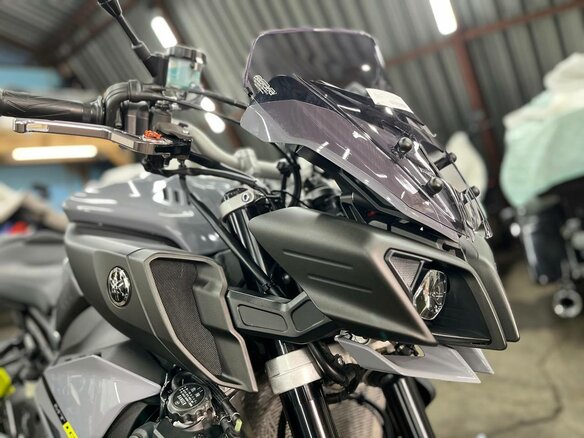 2017 Yamaha MT-10, серый, 1280000 рублей - вид 8