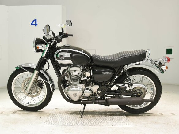 2012 Kawasaki W 800, чёрный, 675000 рублей - вид 2