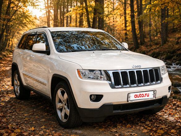 2010 Jeep Grand Cherokee IV (WK2), белый, 1520000 рублей