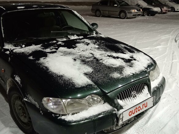 1996 Hyundai Sonata III Рестайлинг, зелёный, 250000 рублей - вид 6