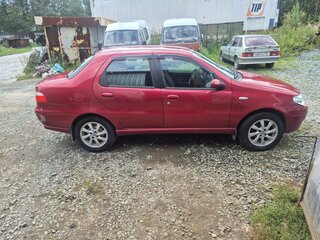 2007 Fiat Albea I Рестайлинг, красный, 270000 рублей, вид 4