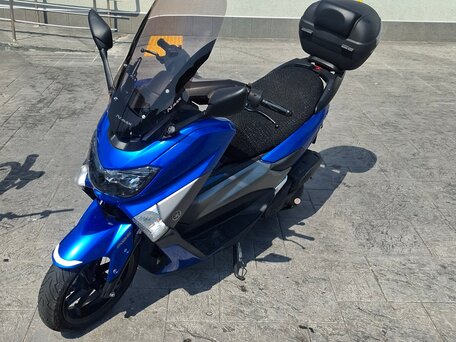 2018 Yamaha NMAX, синий, 300000 рублей, вид 3