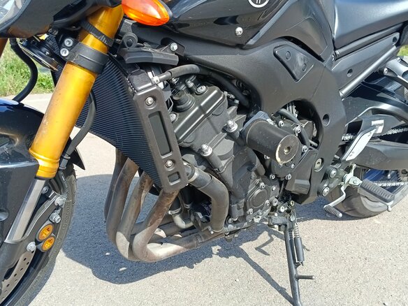 2011 Yamaha FZ8, чёрный, 620000 рублей - вид 9