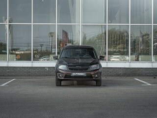 2015 Lada (ВАЗ) Granta I, фиолетовый, 350000 рублей, вид 3