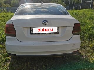 2018 Volkswagen Polo V Рестайлинг, белый, 475000 рублей, вид 5