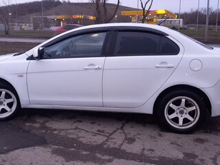 2014 Mitsubishi Lancer X Рестайлинг, белый, 800000 рублей, вид 5
