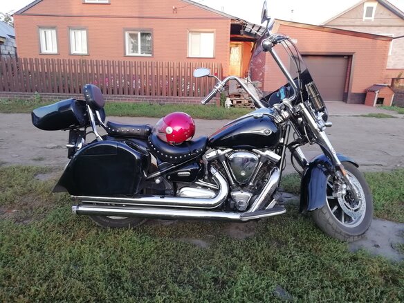 2006 Yamaha XV 1700 Road Star, чёрный, 650000 рублей