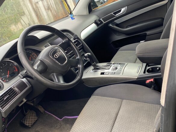 2008 Audi A6 III (C6), чёрный, 720000 рублей - вид 6