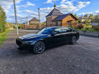 2021 BMW 7 серии 740i VI (G11/G12) Рестайлинг, чёрный, 5950000 рублей, вид 2