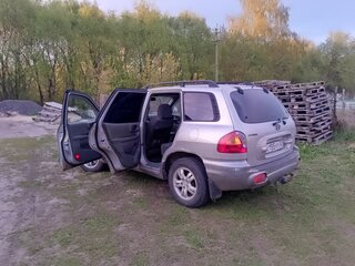 2001 Hyundai Santa Fe I, серебристый, 400000 рублей, вид 5