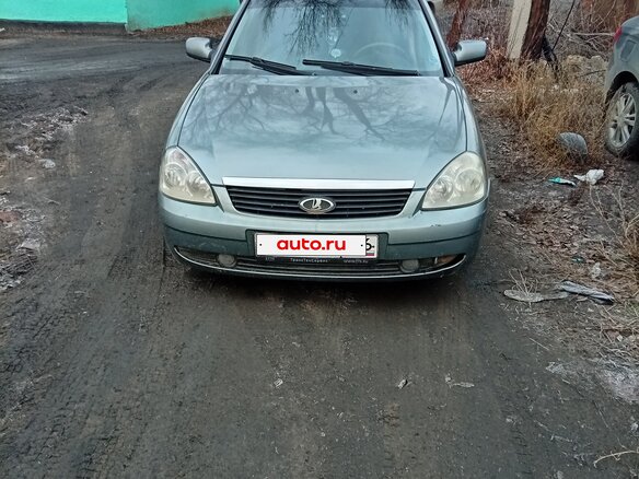2011 Lada (ВАЗ) Priora I, серый, 420000 рублей - вид 1