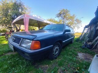 1989 Audi 100 III (C3) Рестайлинг, синий, 160414 рублей, вид 2