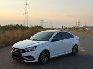 2021 Lada (ВАЗ) Vesta Sport I, белый, 1400000 рублей, вид 3