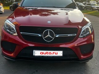 2017 Mercedes-Benz GLE Coupe AMG 43 AMG I (C292), красный, 5550000 рублей, вид 1