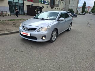 2010 Toyota Corolla X (E140, E150) Рестайлинг, серебристый, 980000 рублей, вид 2