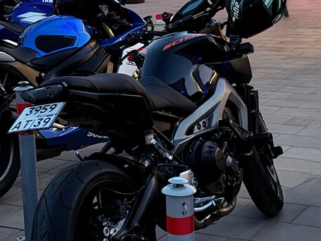 2014 Yamaha MT-09 (FZ-09), чёрный, 600000 рублей, вид 1